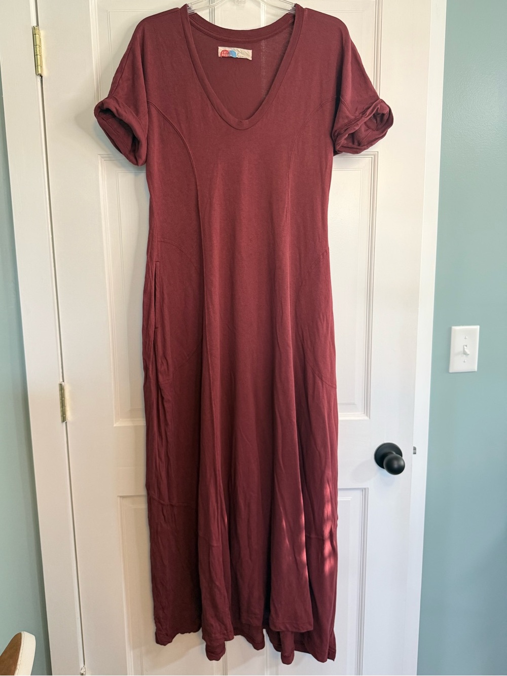 Free People Beach Meadow Maxi Tee Dress